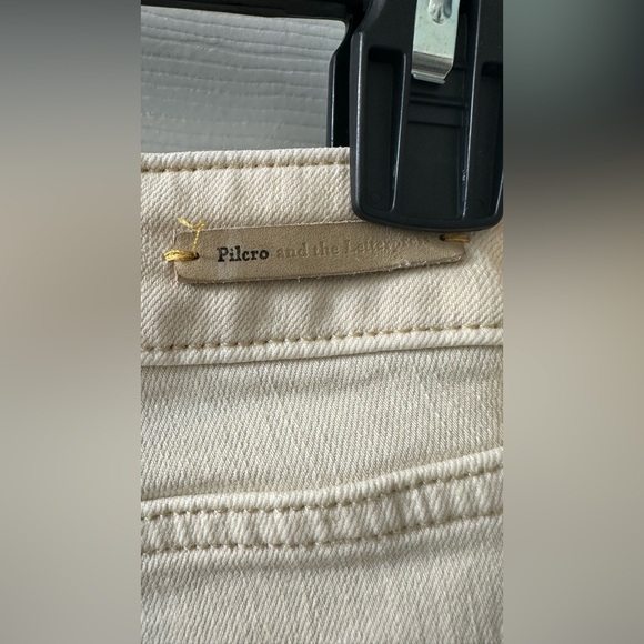 Pilcro and the Letterpress Anthropologie  “Skinny” Jeans – Eggshell/Cream - Picture 9 of 12